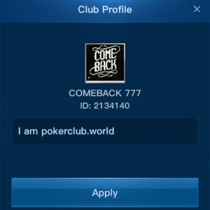 comeback 777 2134140