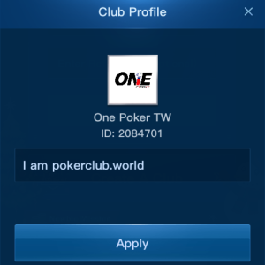 one poker tw 2084701