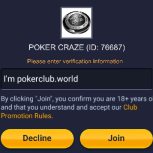 poker craze 76687