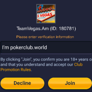 team vegas am 180781
