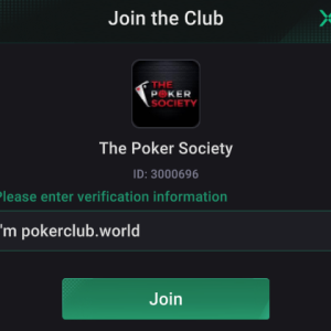 the poker society 3000696