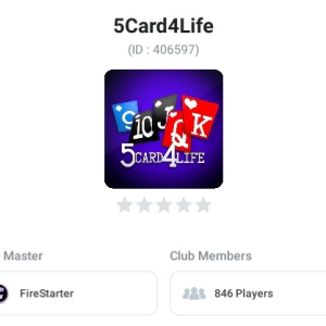 5 card 4 life 406597