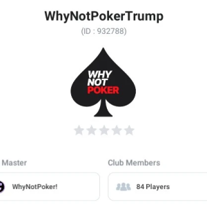 why not poker trump club 932788
